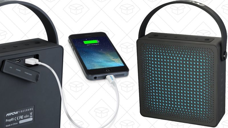 Altavoz Mpow FreeBang Bluetooth, $33 con código ESVQL34E